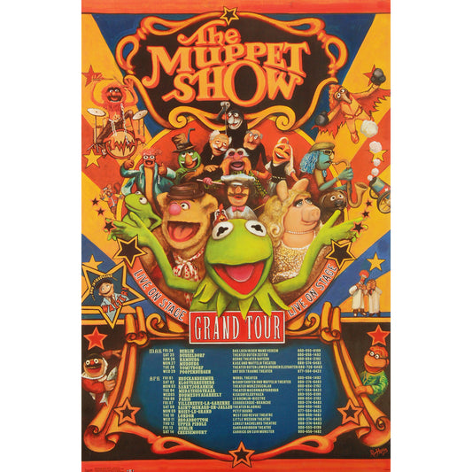 Muppets Most Wanted Grand Tour Domestic Poster