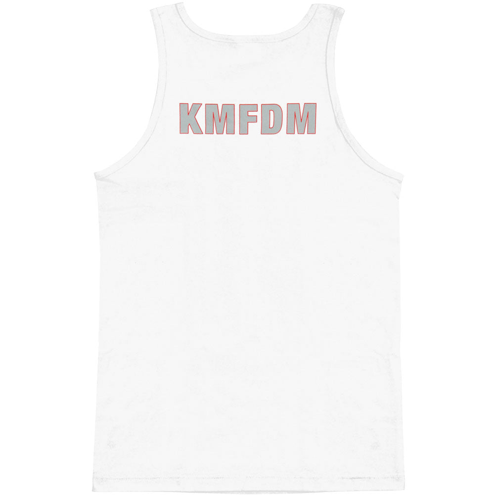 KMFDM BOMB White Mens Tank