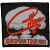 1981 European Tour Woven Patch