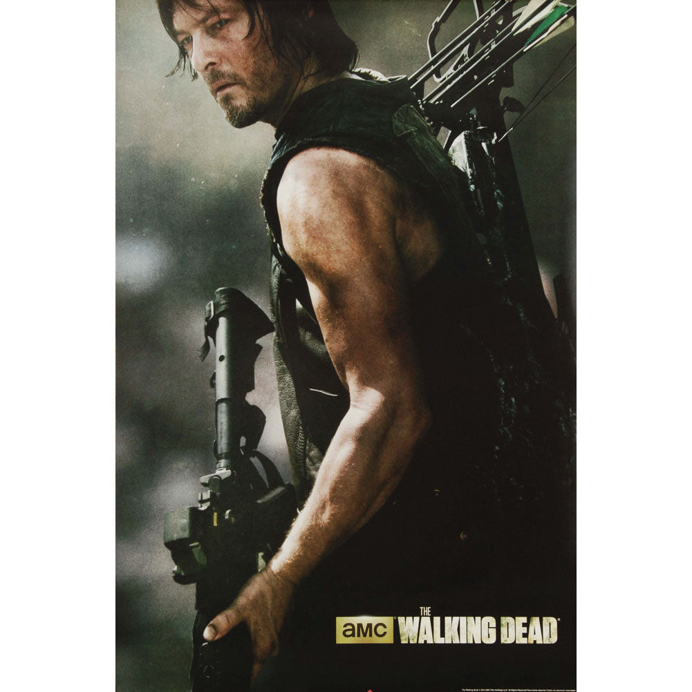 Walking Dead Daryl Bow Domestic Poster
