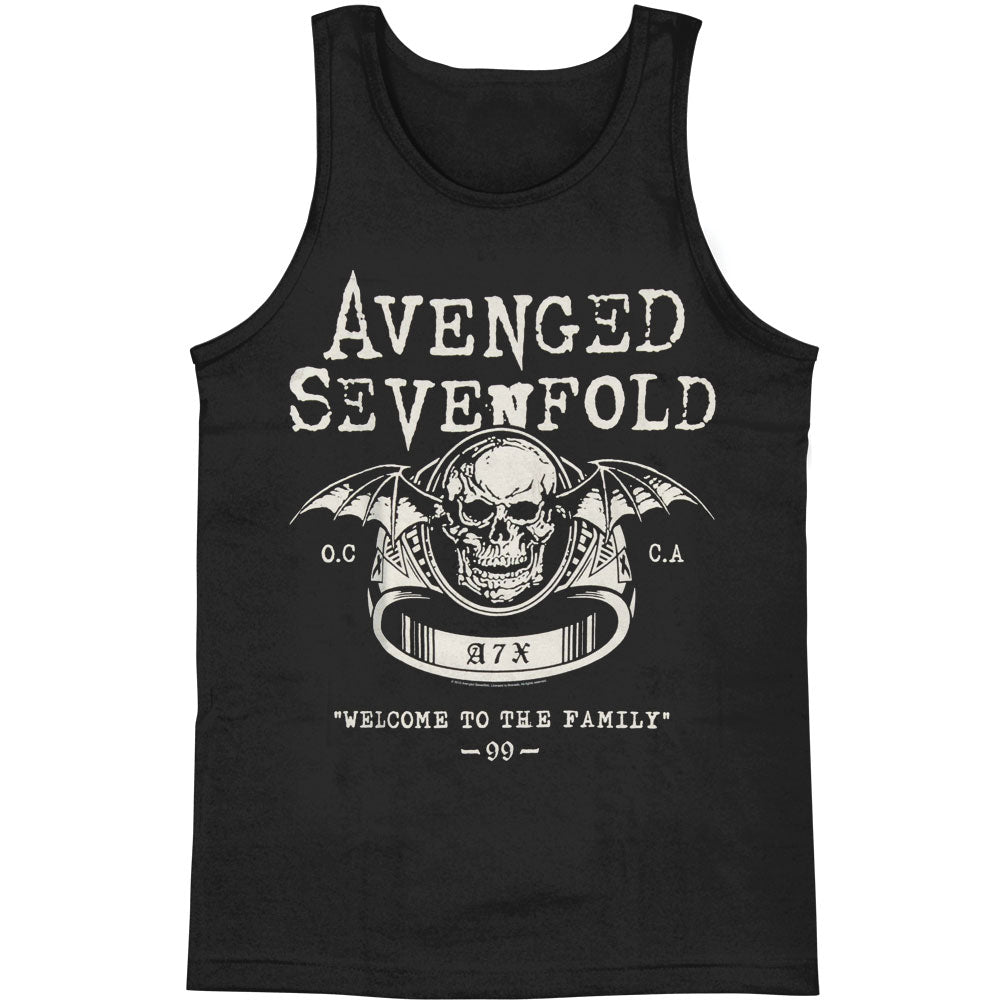 Avenged Sevenfold AVS Welcome Regular Mens Tank Mens Tank