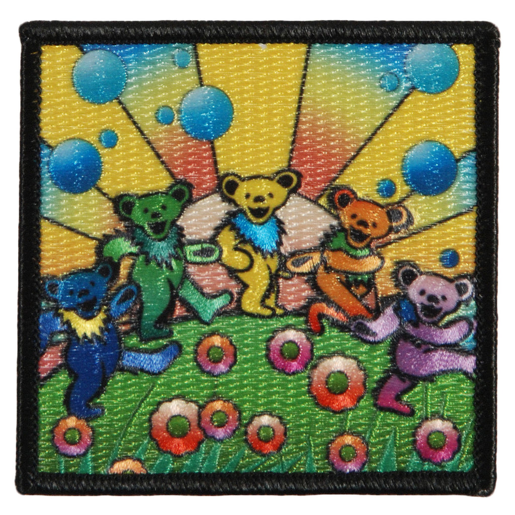 Grateful Dead Bear Utopia Embroidered Patch