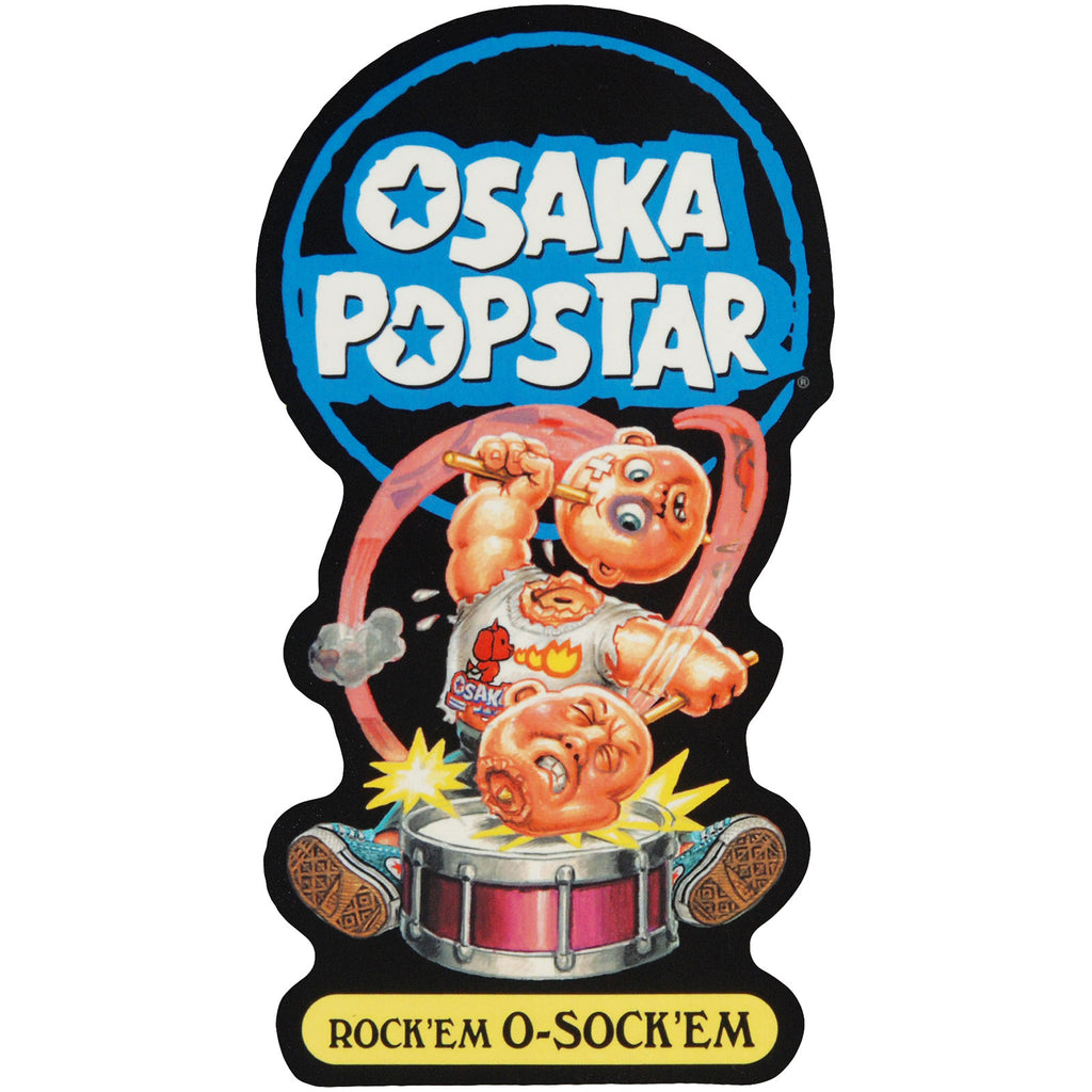 Osaka Popstar Rock 'Em O-Socka 'Em Sticker
