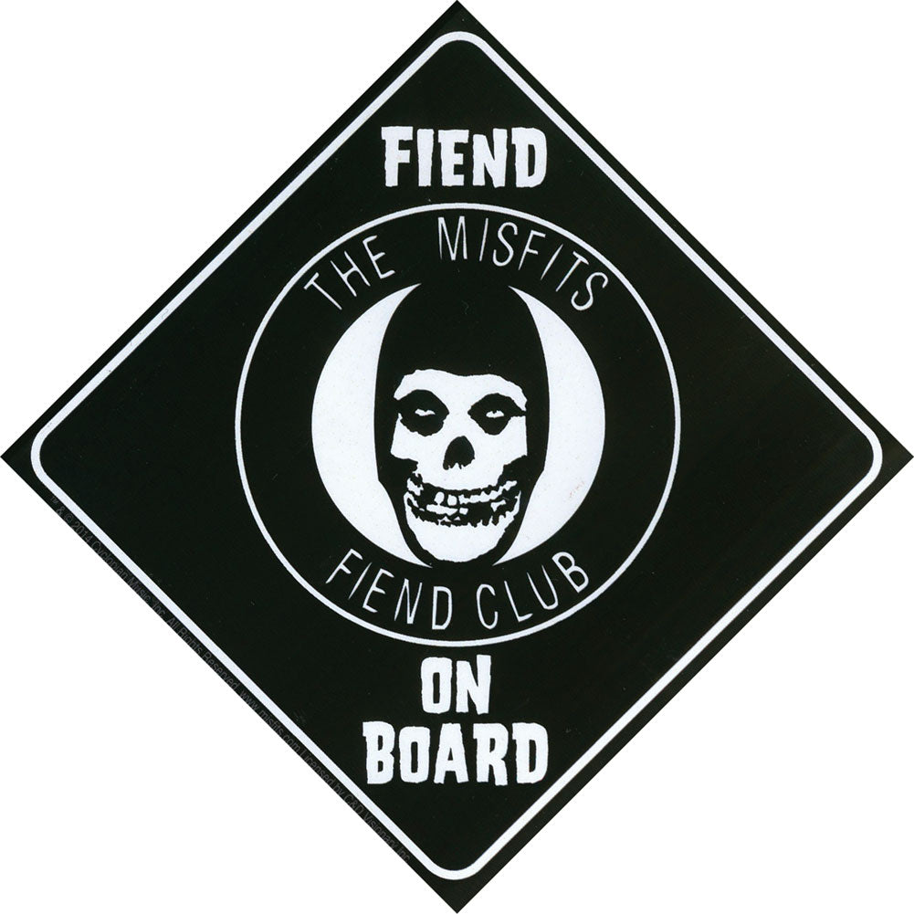 Misfits Fiend On Board Sticker