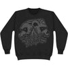 Skull Black On Black Sweatshirt