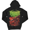 Logo Omen Zippered Hooded Sweatshirt