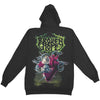 Loathing Zippered Hooded Sweatshirt