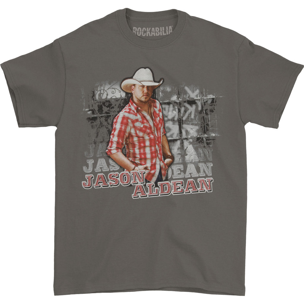 Jason Aldean Red Plaid Live T-shirt