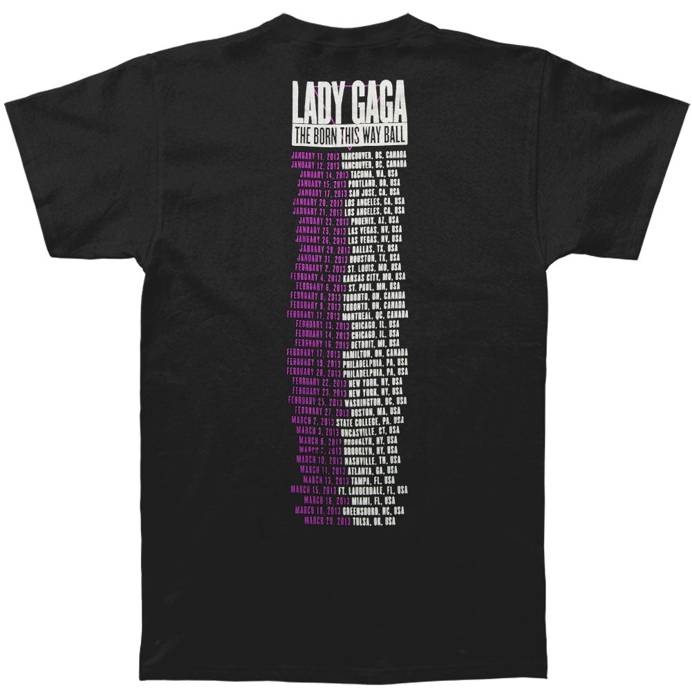 Lady Gaga Lady Gaga Edge Of Glory 2013 Tour T-shirt