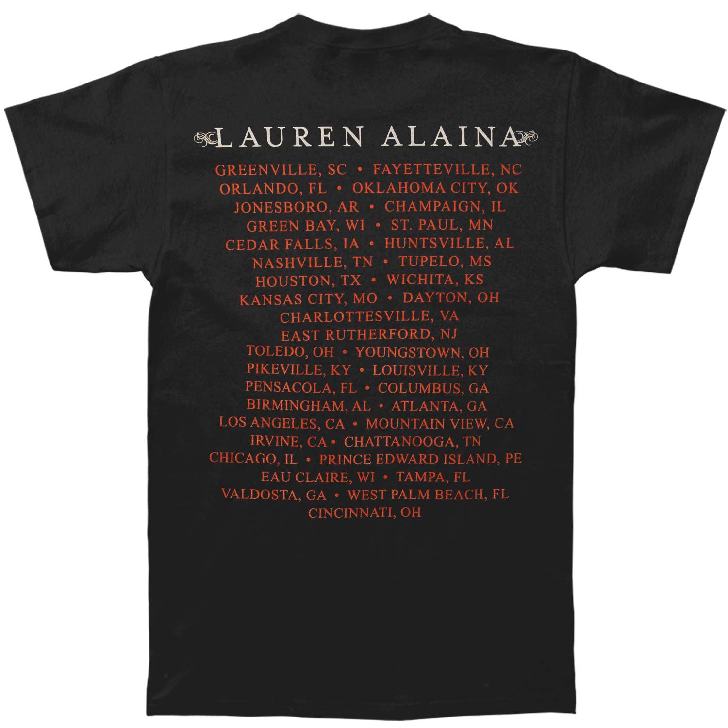 Lauren Alaina Wildflower Tour T-shirt