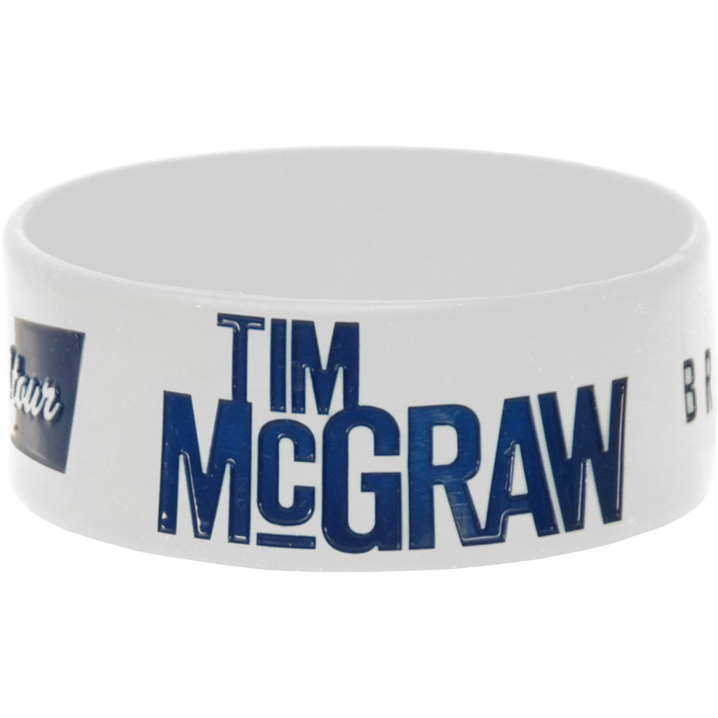 Tim Mcgraw Brothers Of The Sun Rubber Bracelet