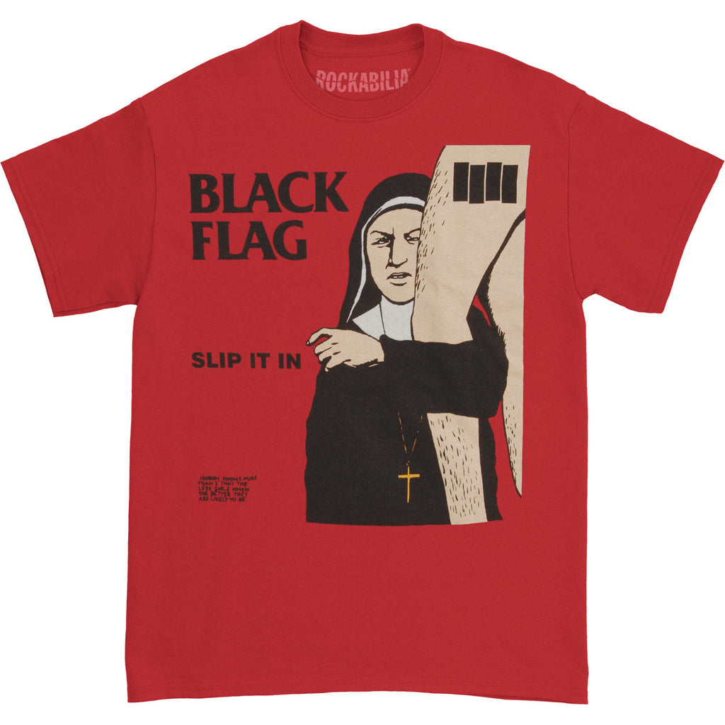 Black Flag Slip It In T-shirt