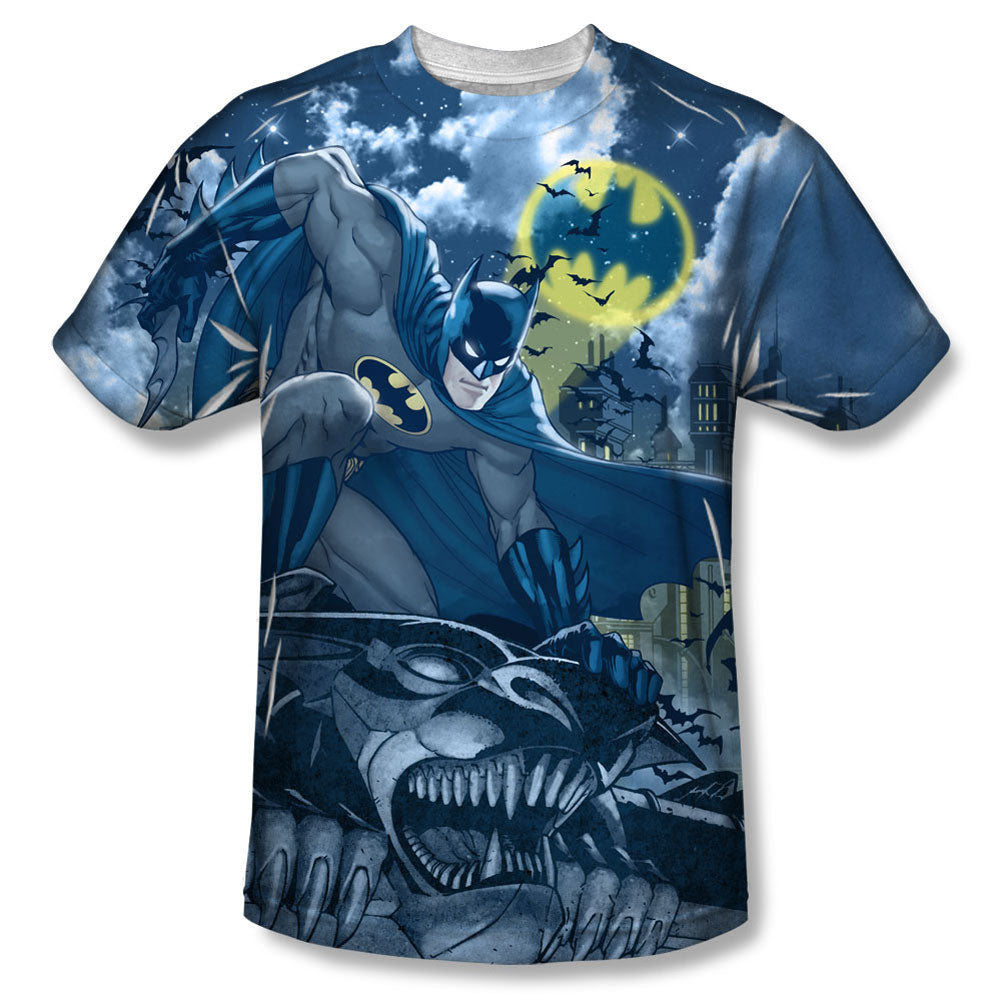 Batman Gotham Gargoyle Sublimation T-shirt