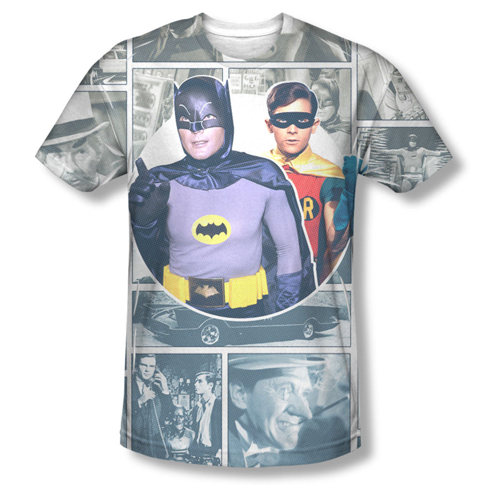 Batman 60s Panels Sublimation T-shirt