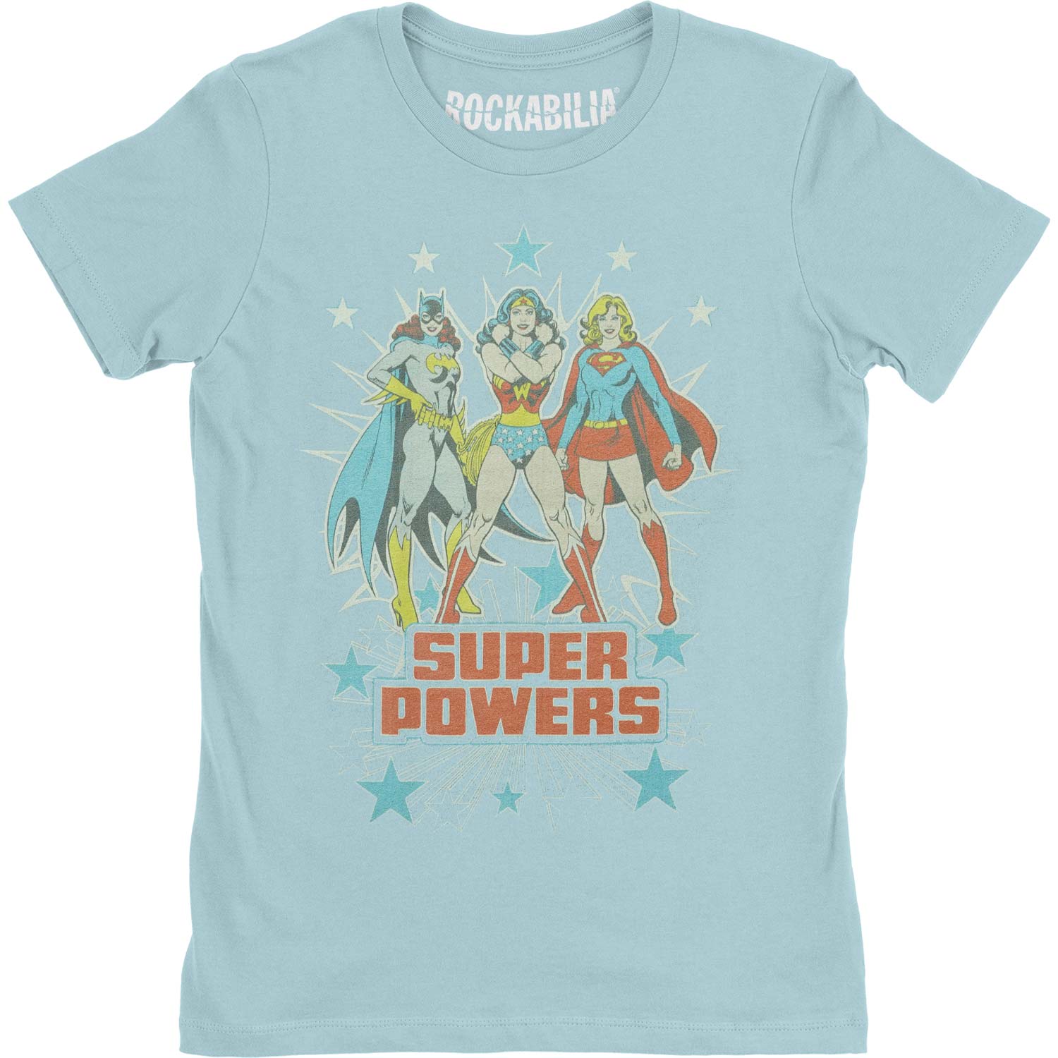 Super Powers X3 Womens T-shirt