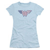 Red,white & Blue Cap Sleeve Junior Top