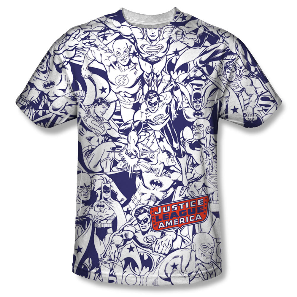 DC Comics Justice All Around Sublimation T-shirt