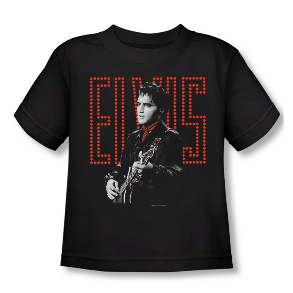 Elvis Presley Red Guitarman Childrens T-shirt
