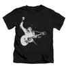 Black & White Guitar Man Childrens T-shirt