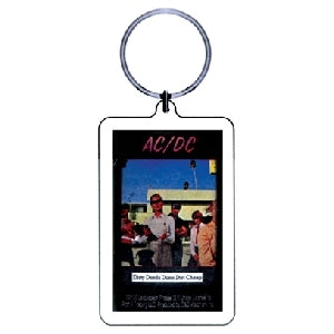 AC/DC Plastic Key Chain