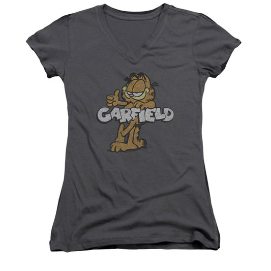 Retro Garf Cap Sleeve Junior Top