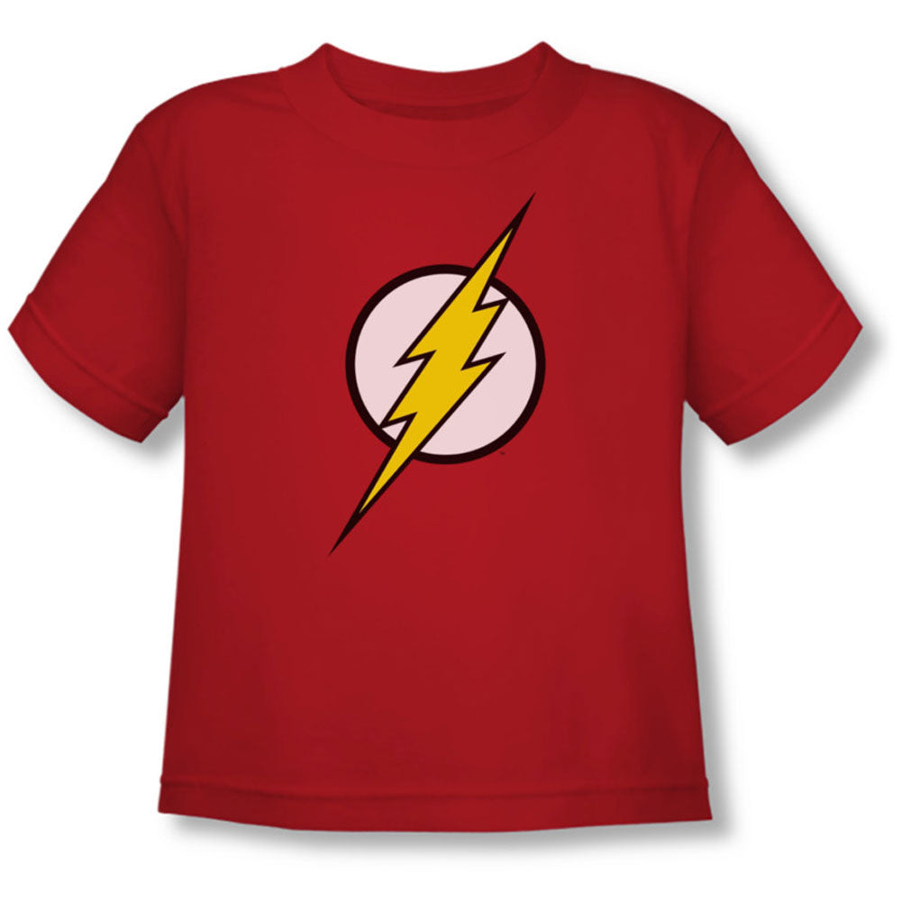Justice League Of America Flash Logo Childrens T-shirt