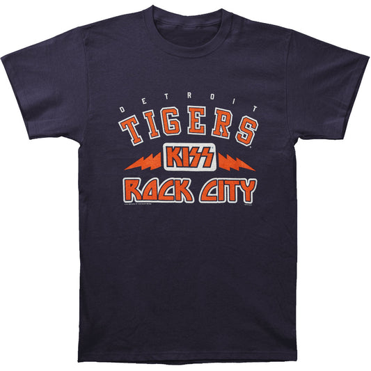 KISS Detroit Tigers Rock City T-shirt