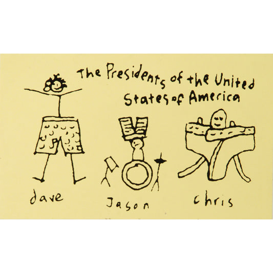 Presidents Of The U.S.A. Bumper Sticker