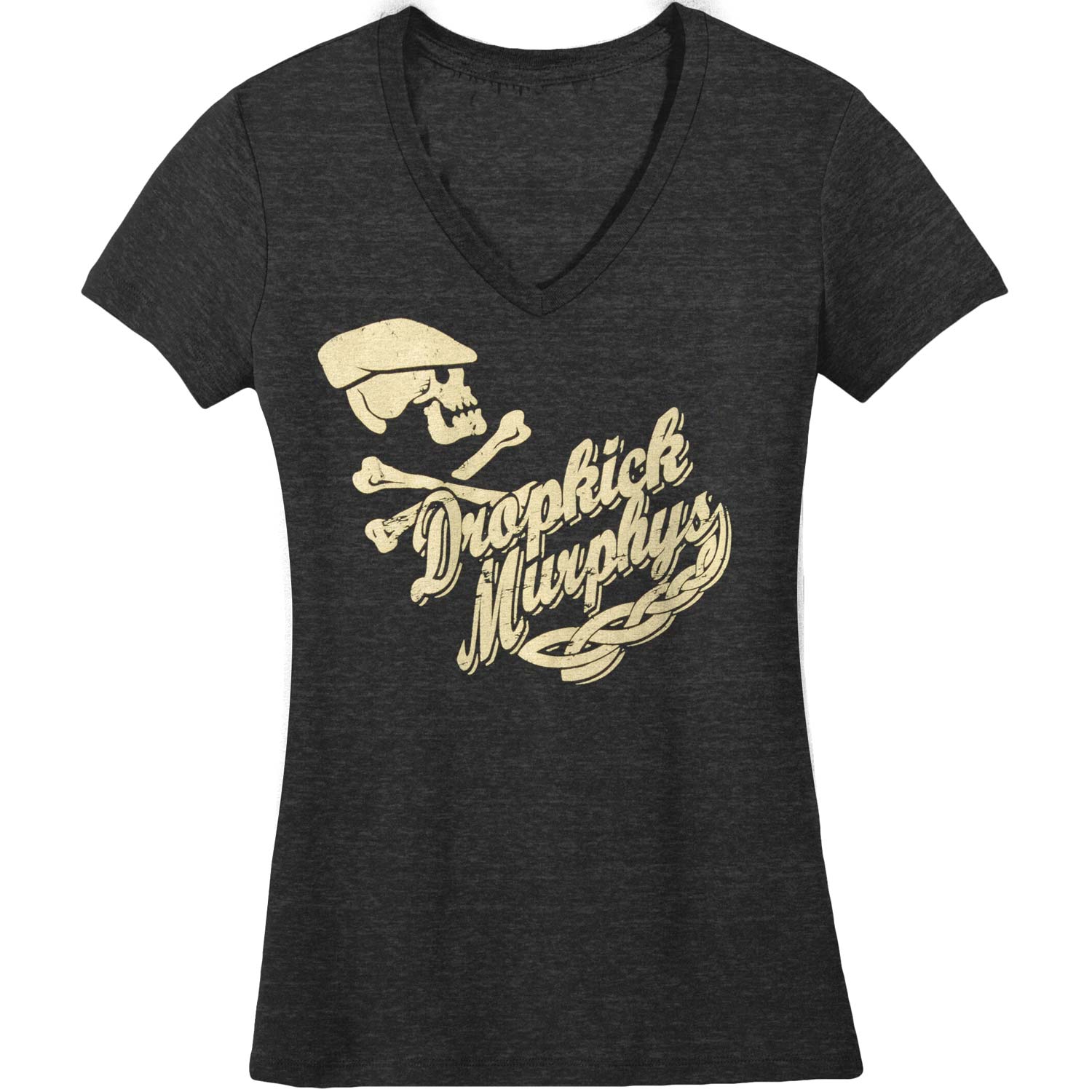 Scally Skull Juniors V Neck Junior Top