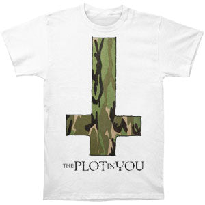 Plot In You Camo Cross T-shirt