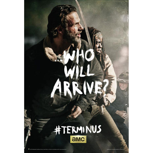 Walking Dead Terminus Rck & Michonne Domestic Poster