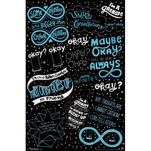 Fault In Our Stars Quotes Domestic Poster