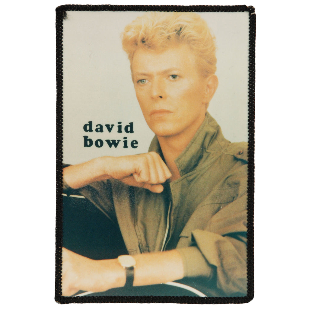 David Bowie Blonde Hair Photo Patch