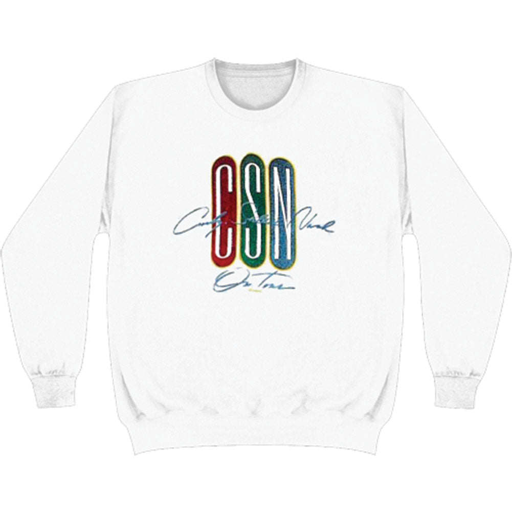 Crosby Stills Nash Young Logo Sweatshirt
