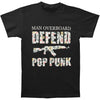 Floral Defend Pop Punk T-shirt