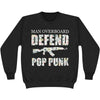 Floral Defend Pop Punk Sweatshirt