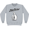 Script Logo Thumb Crew Fleece Sweatshirt