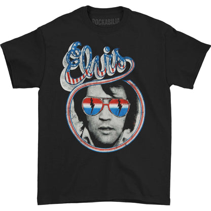 Elvis Presley Elvis Presley Red, White, Blue Photo T-shirt