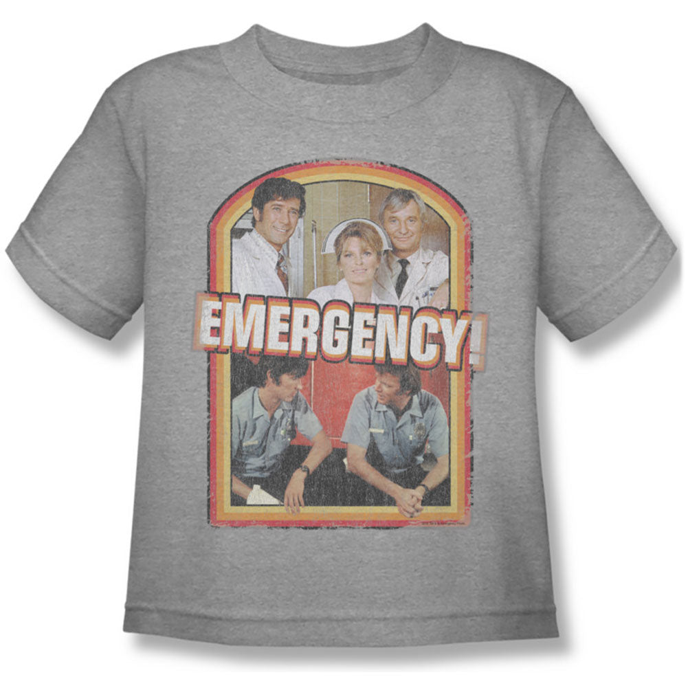 Emergency! Retro Cast Childrens T-shirt