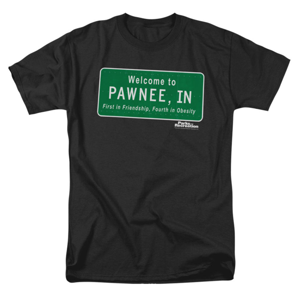 Parks And Recreation Pawnee Sign T-shirt