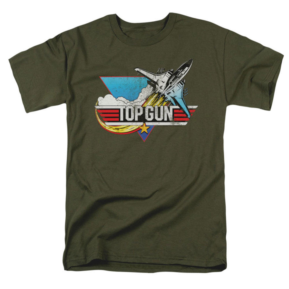 Top Gun Distressed Logo T-shirt