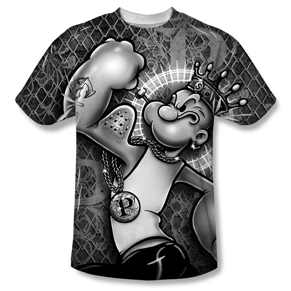 Popeye Spinach Kng Sublimation T-shirt