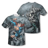Superman Vs Doomsday Sublimation T-shirt