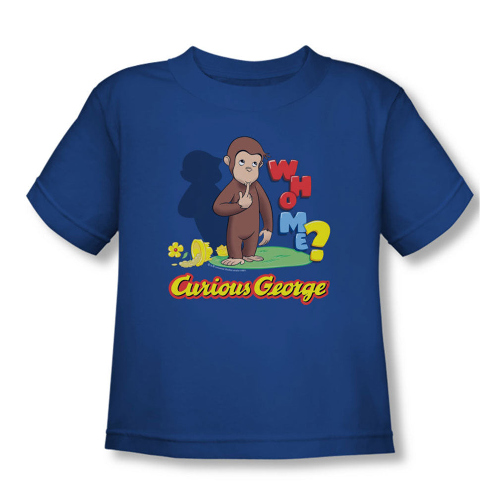 Curious George Who Me Childrens T-shirt