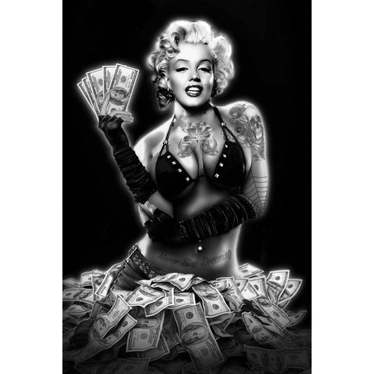 Marilyn Monroe Money Shot Domestic Poster