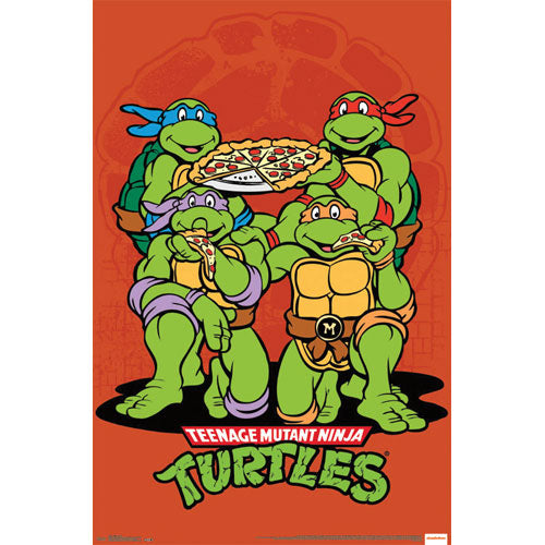 Teenage Mutant Ninja Turtles TMNT Pizza Domestic Poster