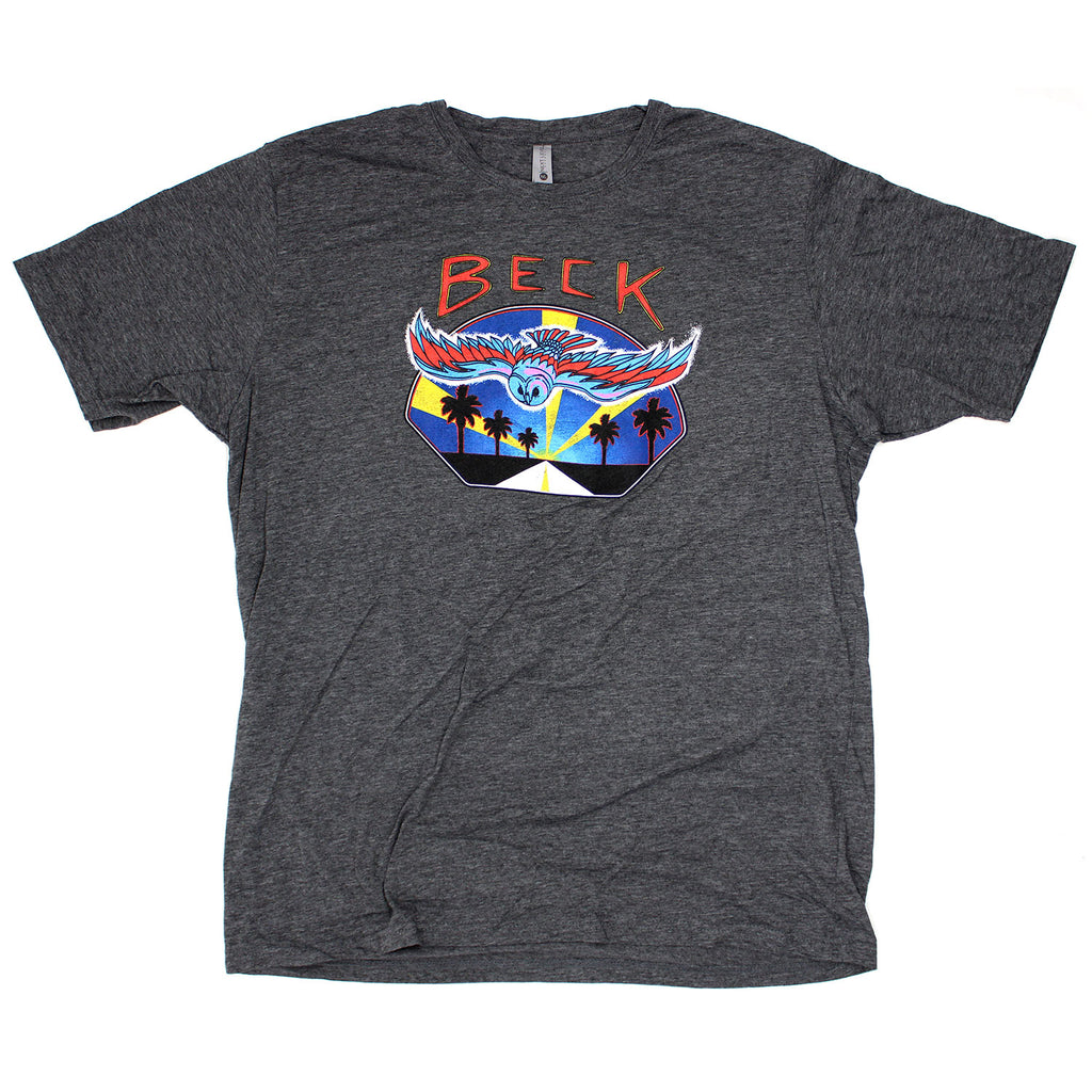 Beck Soaring Owl Mens Soft T Slim Fit T-shirt