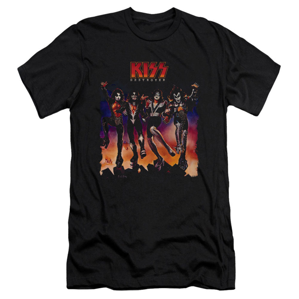 KISS Destroyer Cover Slim Fit T-shirt