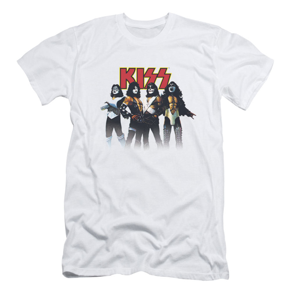 KISS Throwback Pose Slim Fit T-shirt