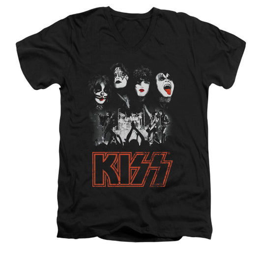KISS Rock The House Slim Fit T-shirt